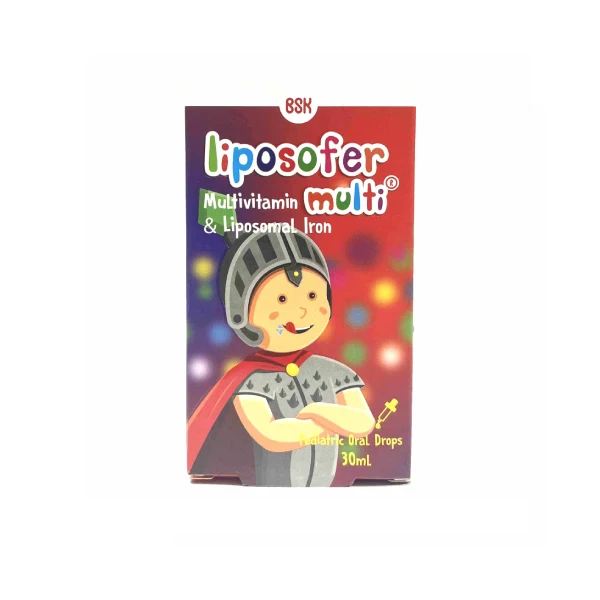 قطره خوراکی آهن لیپوزوفر مولتی بی اس کی BSK Liposofer Multi