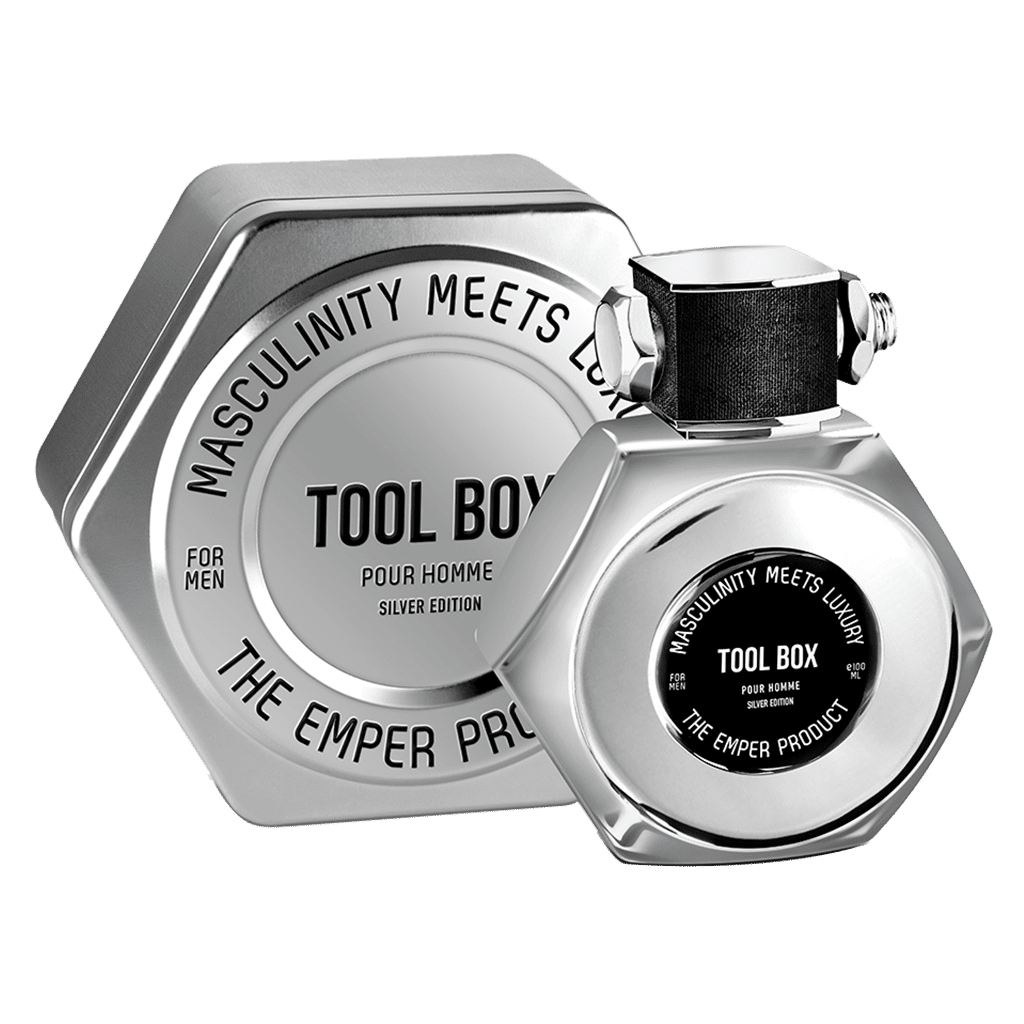 ادوتویلت مردانه امپر مدل Tool Box Silver Edition حجم ۱۰۰ میلی لیتر